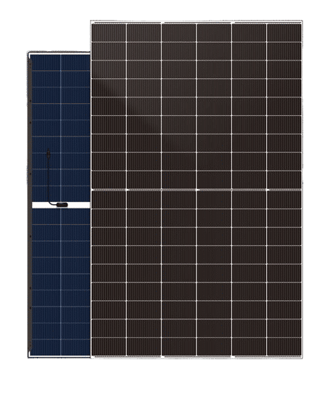 Panou fotovoltaic DAH 510W bifacial N-type, ramă neagră – palet 36 buc (DHN-54Z16/DG(BW) 510 490-520 1500V Black Frame)