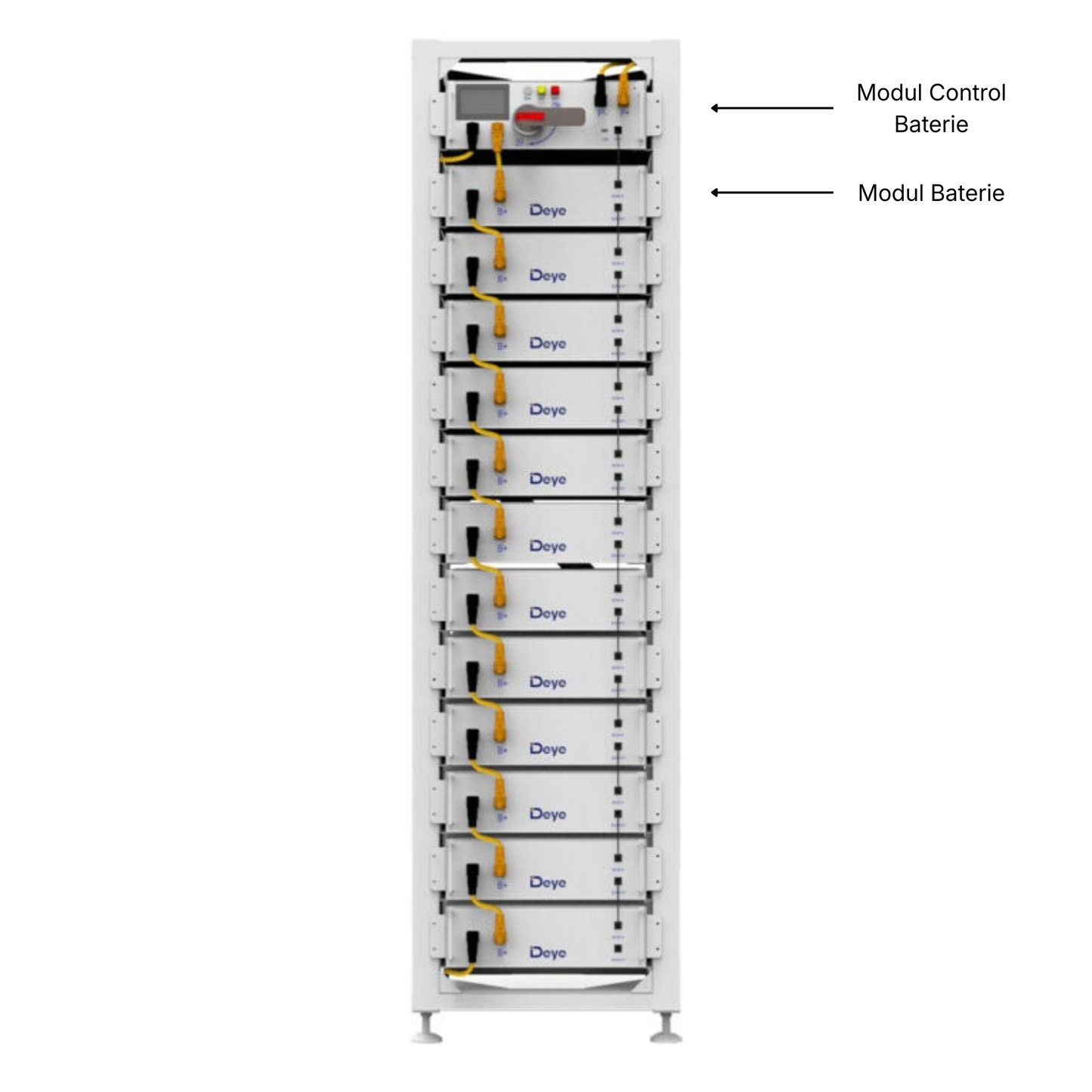 Baterie Tensiune Înaltă 5.12kWh Deye BOS-G-Pack5.1