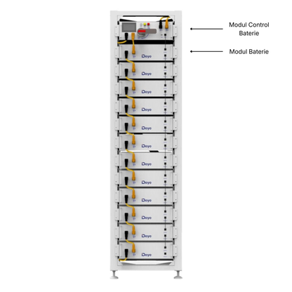 Baterie Tensiune Înaltă 5.12kWh Deye BOS-G-Pack5.1