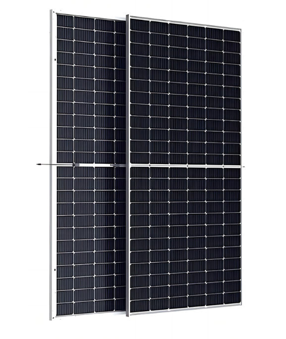 Panou fotovoltaic JA Solar 590W bifacial N-type, ramă neagră – palet 36 buc (JAM72D40-590/MB 565-590 Black Frame MC4- EVO2A)