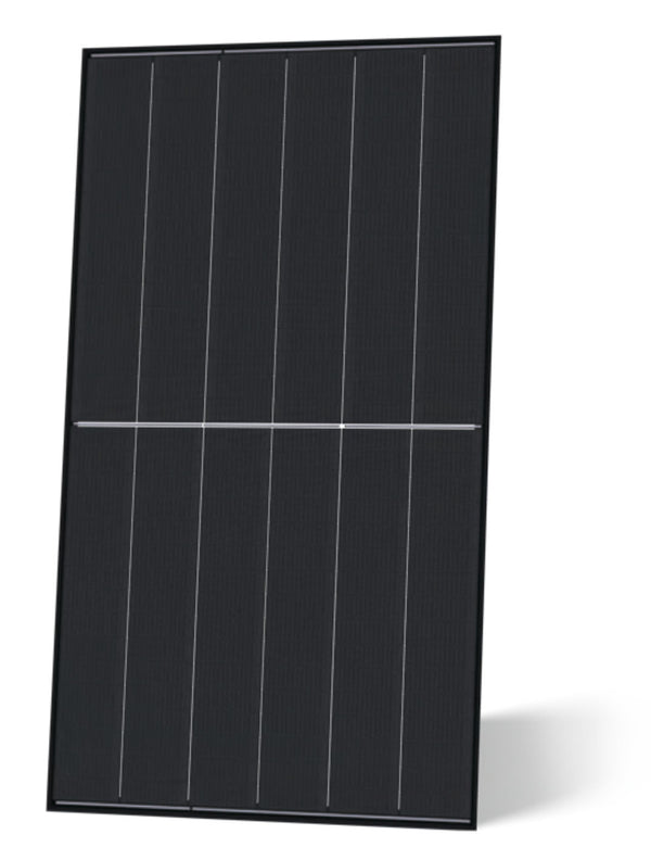 Panou fotovoltaic Jinko 465W bifacial N-type, ramă neagră – palet 37 buc (48QL6-BDV 465 460-485 1500V Black Frame EVO2)